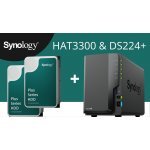 NAS устройство Synology DS224+/2XHAT3300-6T