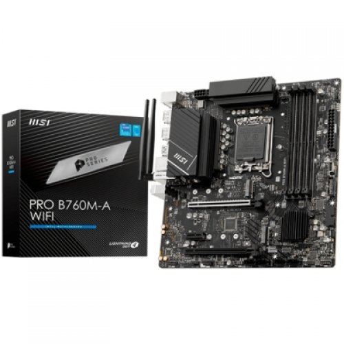 Дънна платка MSI PRO PRO_B760M-A_WIFI (снимка 1)