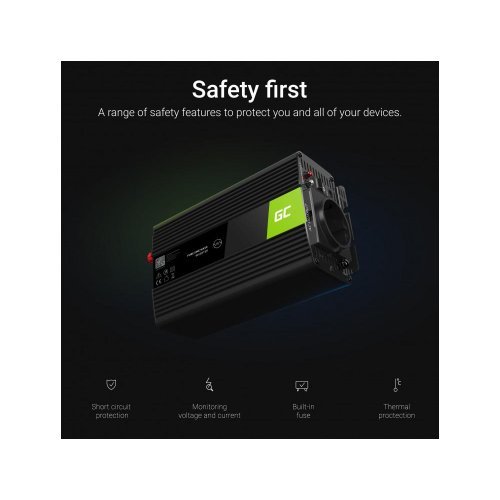 Инвертор GREEN CELL INV08 (снимка 2)