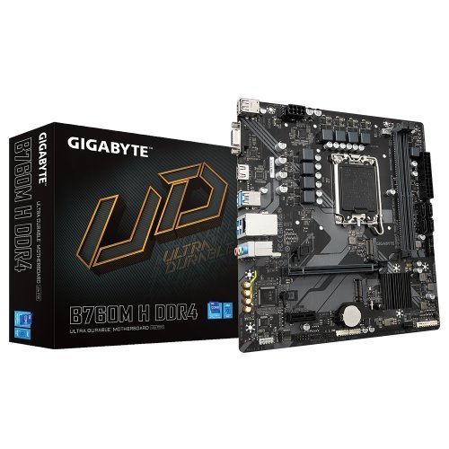 Дънна платка Gigabyte B760M B760M H DDR4 (снимка 2)