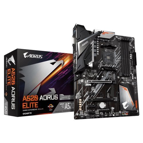 Дънна платка Gigabyte A520 A520 AORUS ELITE 1.1 (снимка 4)