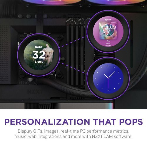 Охлаждане за компютри > NZXT Kraken Elite RL-KR28E-B1 (снимка 5)