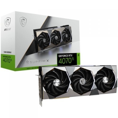 Видео карта MSI RTX 4070 Ti RTX_4070_TI_SUPRIM_X_12G (снимка 1)