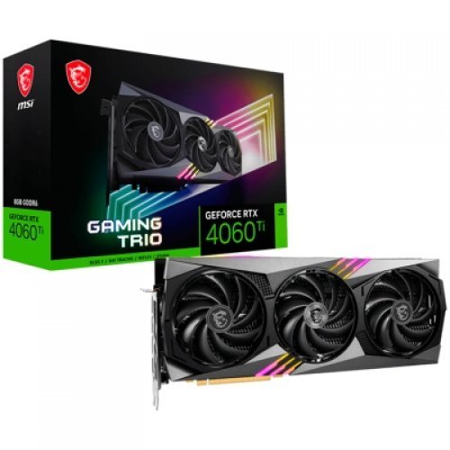 Видео карта MSI RTX 4060 Ti RTX_4060_TI_GAMING_TRIO_8G (снимка 1)