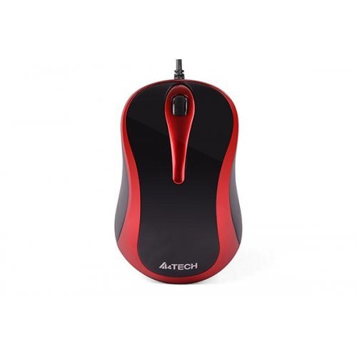 Мишка A4Tech N-360 Black/Red (снимка 1)