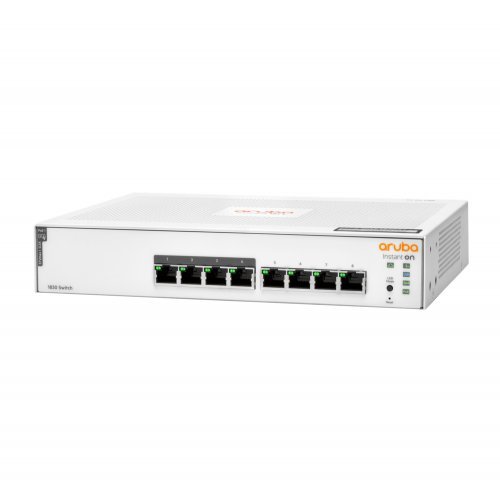 Суич HPE Aruba Instant On 1830 8G 4p Class4 PoE 65W JL811A (снимка 2)