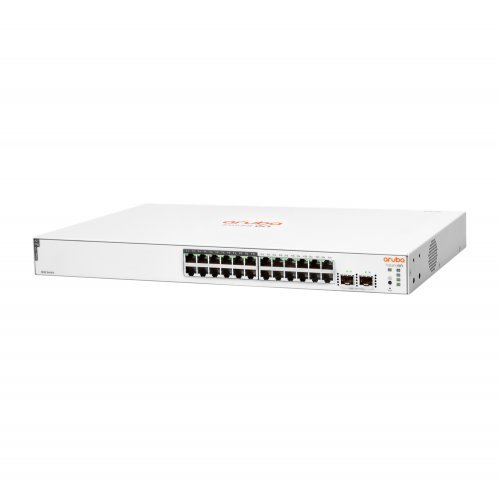 Суич HPE Aruba Instant On 1830 24G 12p Class4 PoE 2SFP 195W JL813A (снимка 2)