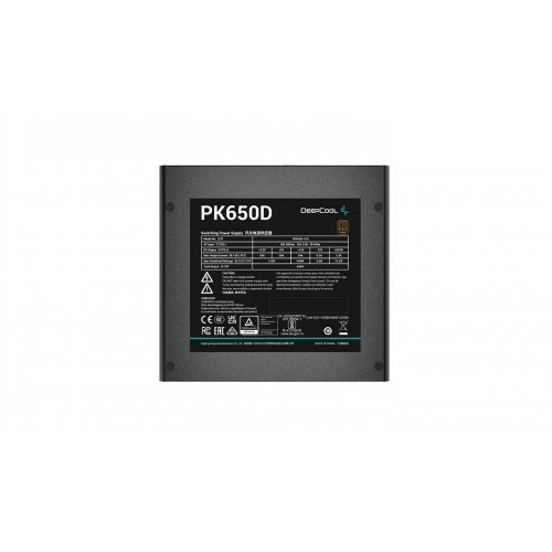 Захранващи блокове > DeepCool PK650D R-PK650D-FA0B-EU (снимка 3)