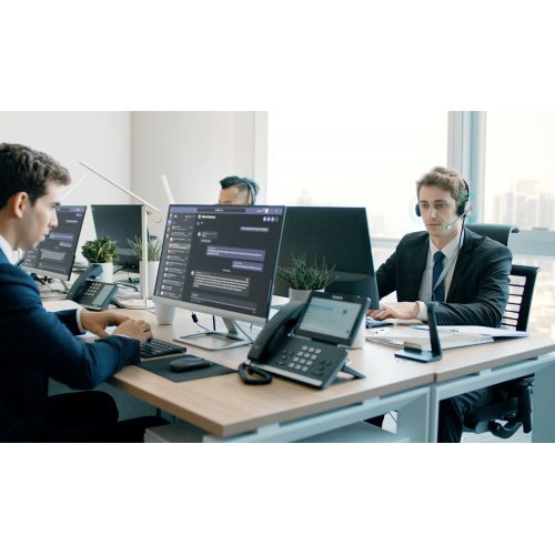 Колцентър слушалка Yealink UH36 Dual UC 1308016 (снимка 4)