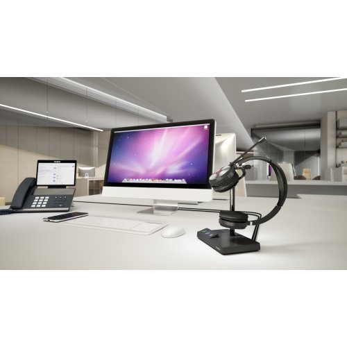 Колцентър слушалка Yealink WH62 Dual Teams 1308001 (снимка 20)