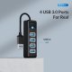 USB хъб Orico PW4U-U3-015-BK-EP