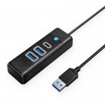 USB хъб Orico PWC2U-U3-015-BK-EP