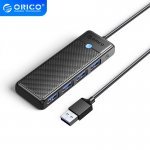 USB хъб Orico PAPW4A-U3-015-BK-EP