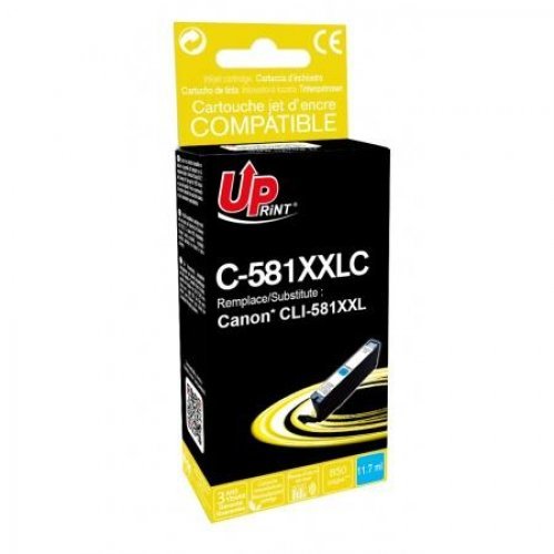 Консумативи за мастиленоструен печат > UPRINT LF-INK-CAN-CLI581C-XXL-U (снимка 1)