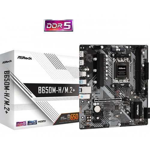 Дънна платка ASRock B650M-H/M.2+ (снимка 5)