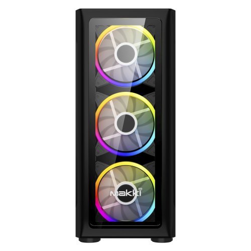 Компютърна кутия Makki MAKKI-M09-ARGB-4F (снимка 2)