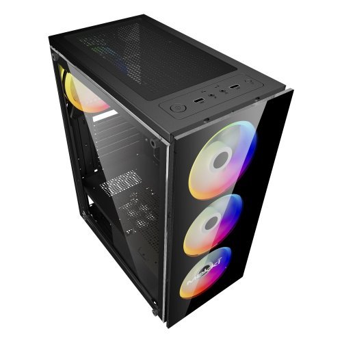 Компютърна кутия Makki MAKKI-L10-ARGB-4F (снимка 6)