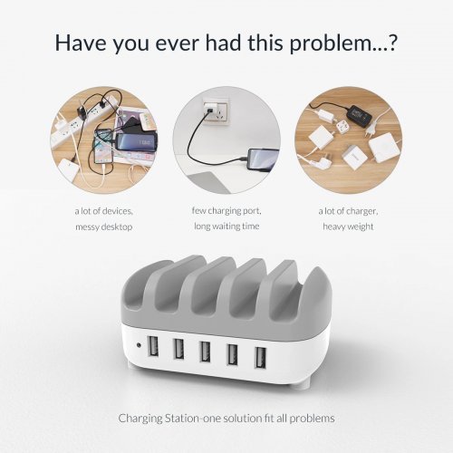 Жично зарядно устройство Orico (снимка 6)