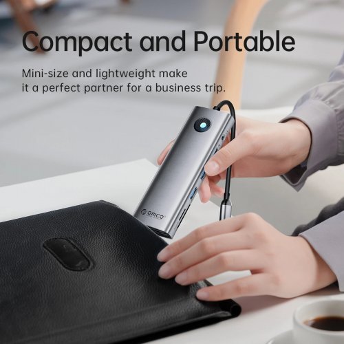 Докинг станция Orico PW11-8PC-GY-EP (снимка 7)