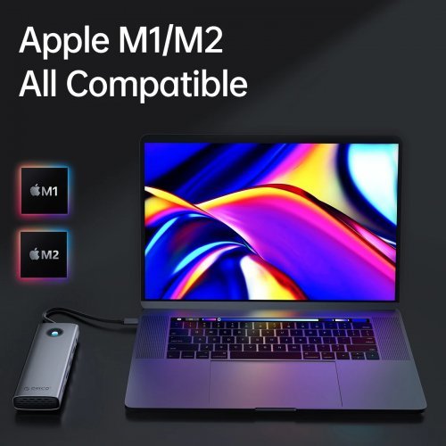 Докинг станция Orico PW11-8PC-GY-EP (снимка 8)