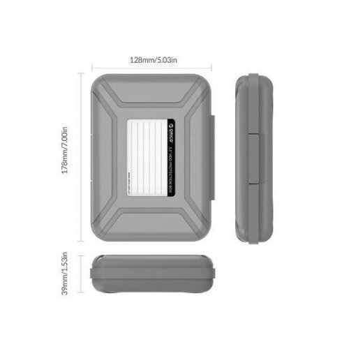 Кутия за диск Orico PHX35-V1-GY (снимка 7)