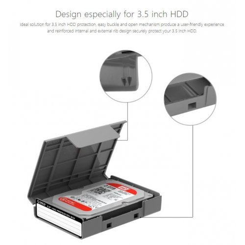 Кутия за диск Orico PHP35-V1-GY (снимка 6)