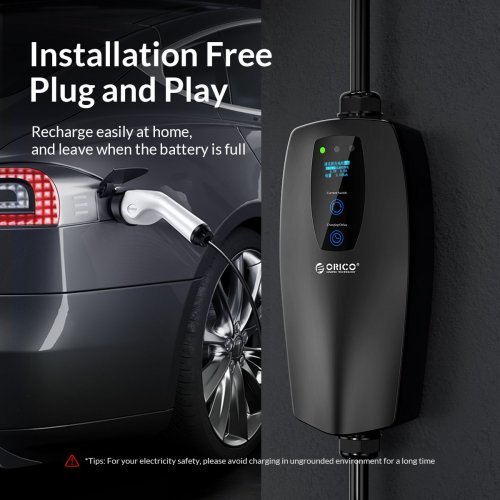 Зарядни станции за електромобили > Orico AUG416-EU-05-BK-BP (снимка 20)