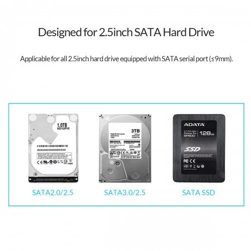 Кутия за диск Orico 2139C3-G2-CR-EP (снимка 8)