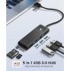 USB хъб Orico PAPW3AT-U3-015-BK-EP