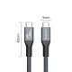 USB кабел Orico TBZ4-08-GY-BP