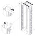 Аксесоари за шкафове > Lande LN-KDG-OFR-42U235-BL