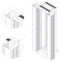 Аксесоари за шкафове > Lande LN-KDG-OFR-42U235-BL