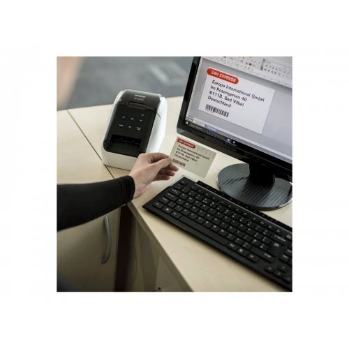 Принтер Brother QL810WCYJ1 (снимка 3)