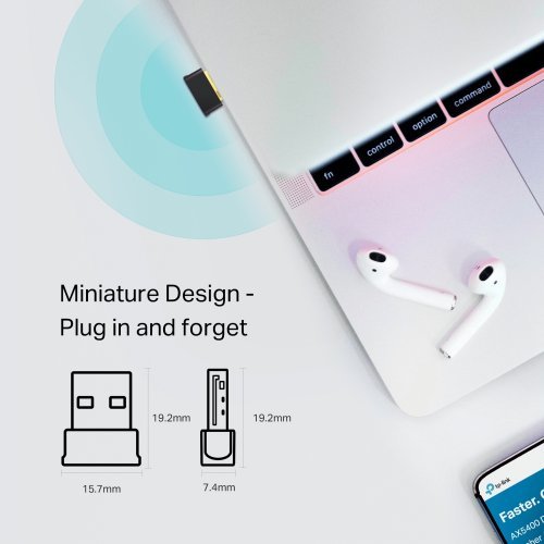 Мрежова карта с bluetooth TP-Link Archer T2UB Nano (снимка 4)