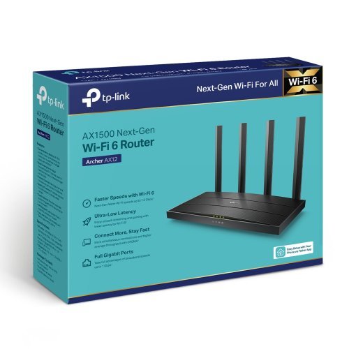 Безжичен рутер TP-Link Archer AX12 (снимка 4)