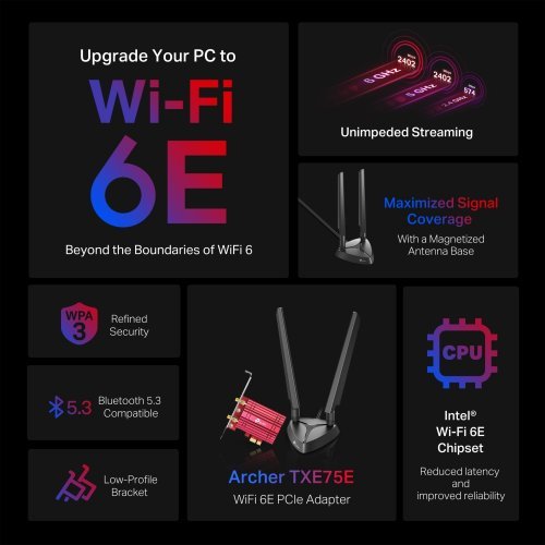 Мрежова карта TP-Link ARCHER TXE75E (снимка 2)