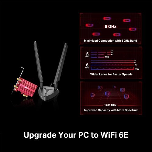 Мрежова карта TP-Link ARCHER TXE75E (снимка 11)