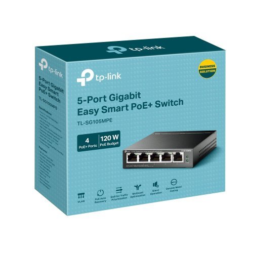 Суич TP-Link TL-SG105MPE (снимка 3)