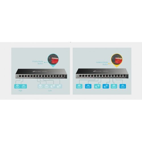 Суич TP-Link TL-SG116P (снимка 3)