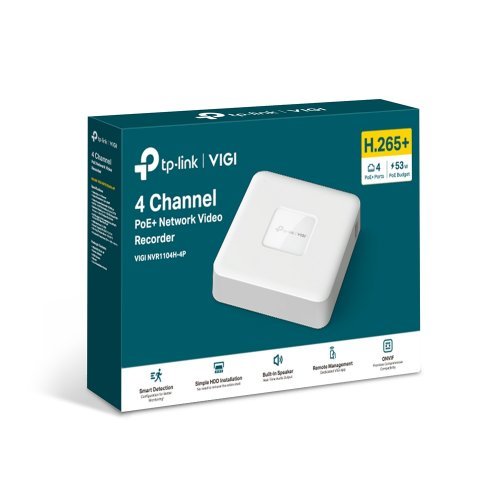 Мрежов видео рекордер TP-Link NVR1104H-4P (снимка 4)