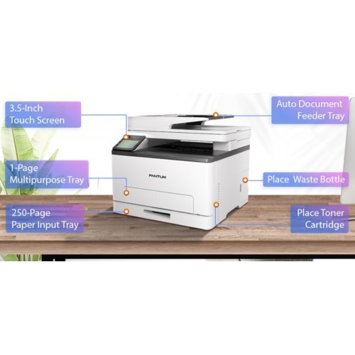 Принтер Pantum 3011330009_BCMY (снимка 2)