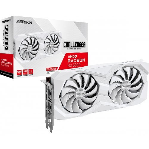 Видео карта ASRock RX 6600 RX6600 CLW 8G (снимка 4)