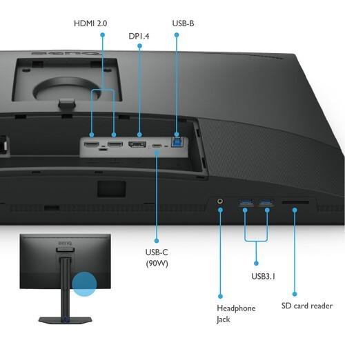 Монитор BenQ 9H.LLPLB.QBE (снимка 10)