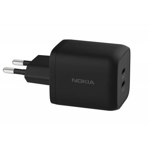 Зарядно устройство Nokia DUAL PORT WALL CHARG 65W 8P00000273 (снимка 2)