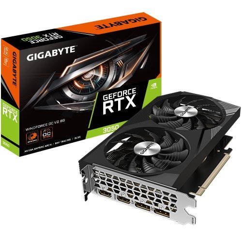 Видео карта Gigabyte RTX 3050 GV-N3050WF2OCV2-8GD (снимка 6)