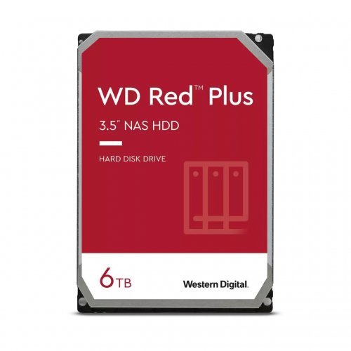 Твърд диск Western Digital Red Plus WD60EFPX (снимка 1)