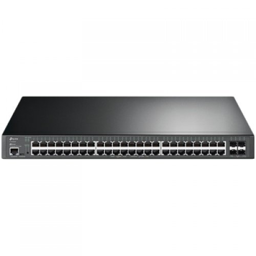 Суич TP-Link JetStream 48-Port Gigabit and 4-Port 10GE SFP+ L2+ Managed ...