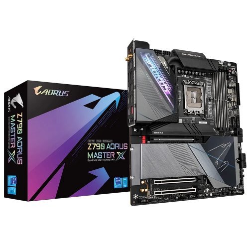 Дънна платка Gigabyte AORUS MASTER X Z790 AORUS MASTER X (снимка 1)