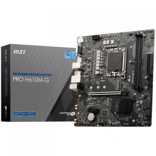 Дънна платка MSI PRO_H610M-G (снимка 1)