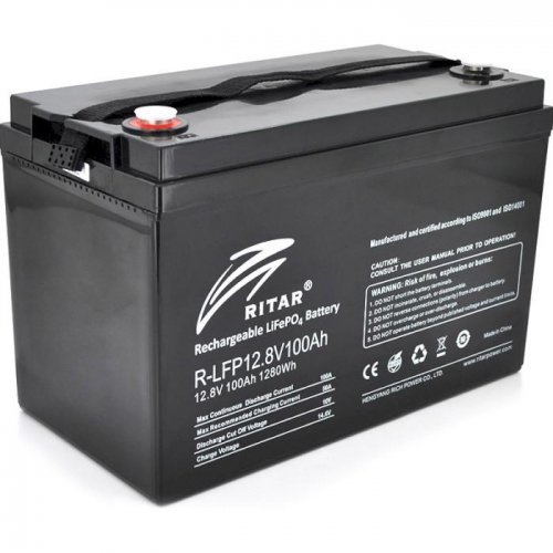 Батерия за UPS RITAR POWER RITAR-LFP-12.8V-100AH (снимка 1)